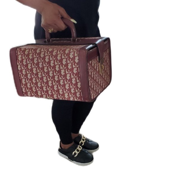 Dior Handbags - Vintage Christian Dior Trotter Traincase Bag